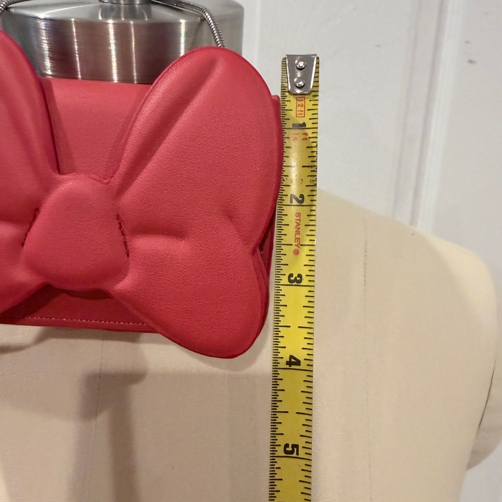 Disney x Forever 21 Red Mini Bag with Minnie Mouse Bow - Picture 4 of 9